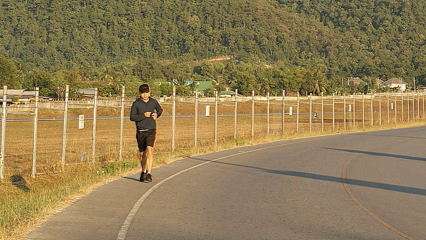 before trek running